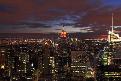 NYC Skyline - November 2010