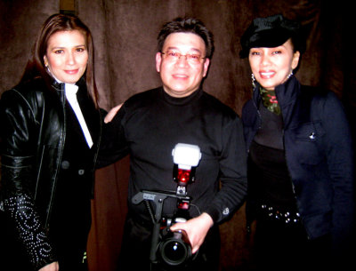 DG with Kuh and Zsa Zsa