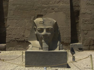Esfinge do Templo de Luxor