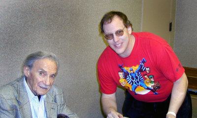 Jonathan Harris and Me Chiller Theater Convention