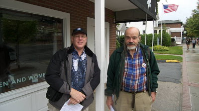 John Langford and myself In Amherst