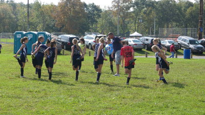 U14 girls Soccer Ledyard Windam CT Soccer Tournament October 6 1012