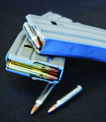 Ammunition Clips with Bullets