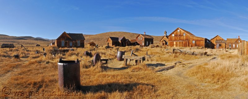 Bodie Ghost Town Panorama