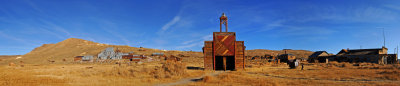 Bodie Ghost Town Panorama