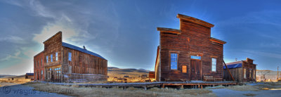Bodie Ghost Town Panorama (HDR)