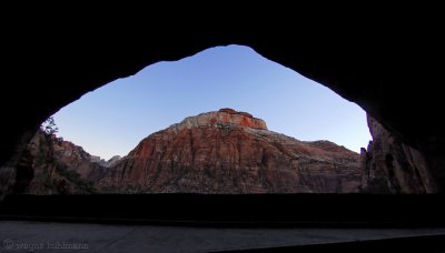 Zion Mt. Carmel Highway Tunnel View