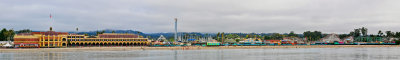 Santa Cruz Beach Boardwalk Panorama
