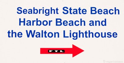 Walton Lighthouse Sign