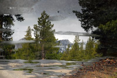 Road to Wright's Lake, rotated 180deg