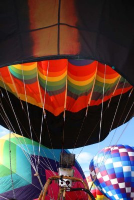 Burner & Balloons View