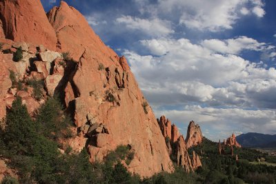 Clouds at Garden of the Gods - Metal Print -  24x36 now $400