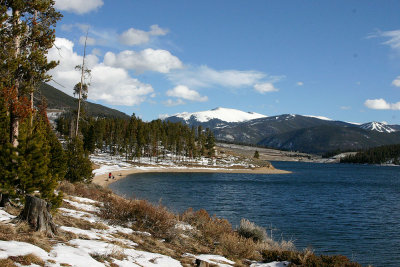 Lake Dillon Snow