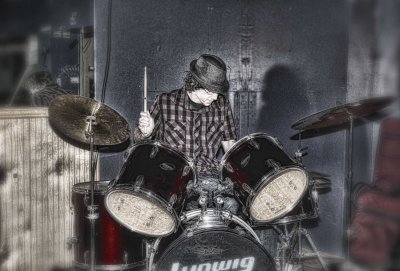 The drummer