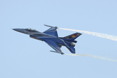 Belgische demo F-16