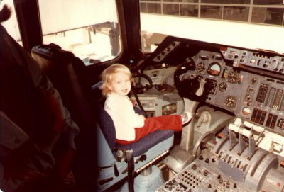 Captian Karen driving an L1011