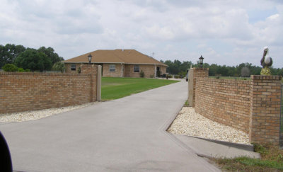 Entering Tony & Karen's ranch