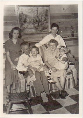 Grandpa & Grandma with family