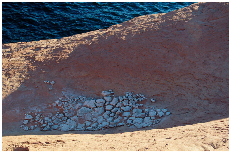 Lake, Sandstone and Caliche