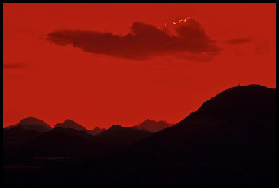 Tucson Red Sky