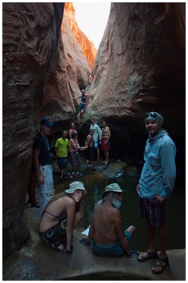 Slot Canyon People I