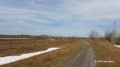 High Road behind the Ottawa Airport