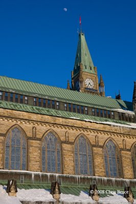 Moon over Parliament