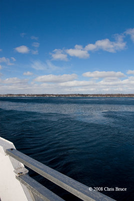 View from the Wolfe Island Ferry