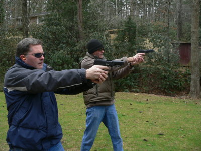 Joe & Tim with FN 5.7X28mm's