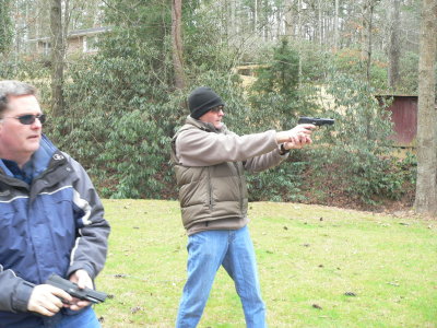 Joe & Tim with FN 5.7X28mm's