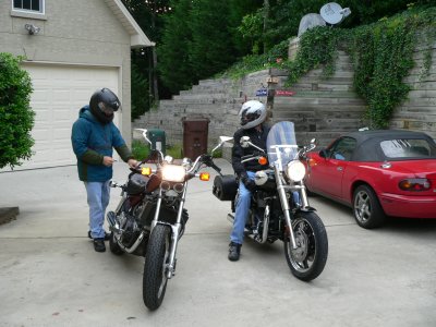 Early morning ride