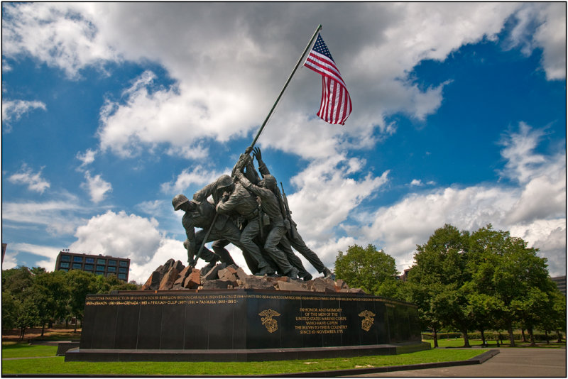 The Marine Corps War Memorial