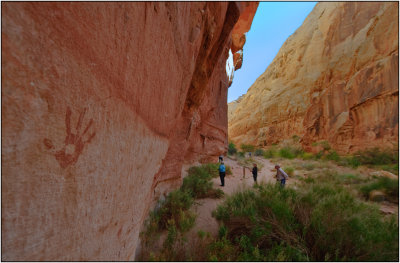 A Pictograph in Capitol Gorge