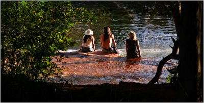 Cooling Off In Oak Creek