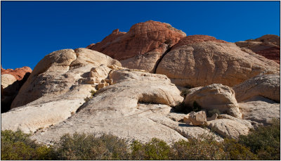 Rock Climbers in the Calico Hills Area