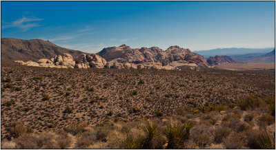 Along the Red Rock Scenic Drive