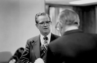 U.S. Congressman Jamie Whitten At Prentiss County Courthouse