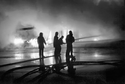 Fire at M&H Food Market