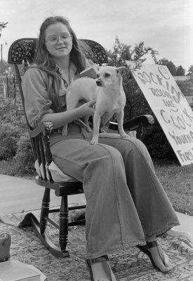 Renita Houston at 1976 Rock-A-Thon