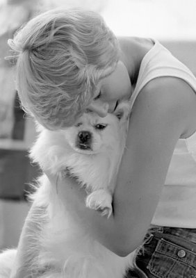 Tracy Arnold And Snowballat Junior Auxiliary Pet Show