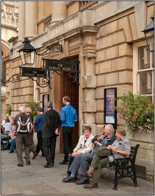 Entrance to the Roman Baths