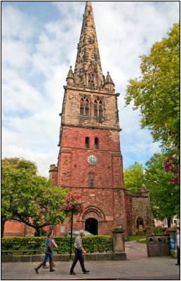 The Church of St. Mary the Virgin, Shrewsbury, Wales