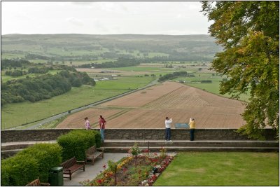 Looking Out From the Stirling Castle Gardens