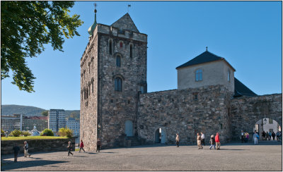 Rosenkrantz Tower and Bergenhus Fortress, Bergen, Norway