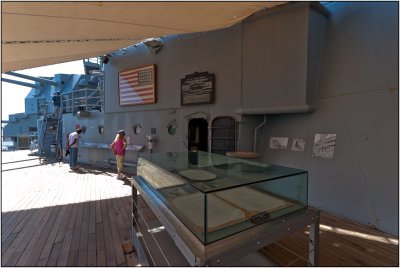The U.S.S. Missouri