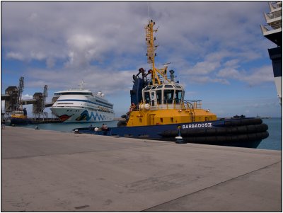 At Dock in Barbados