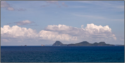 Diamond Island and Ronde Island Off the Coast of Grenada