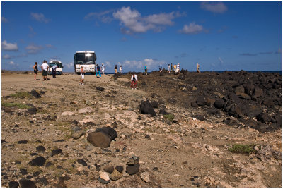 Exploring the Rocky Coastline of Aruba