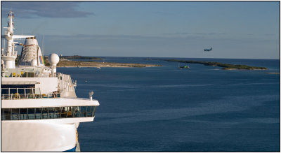 Airplane on Final Approach to the Aruba Airport