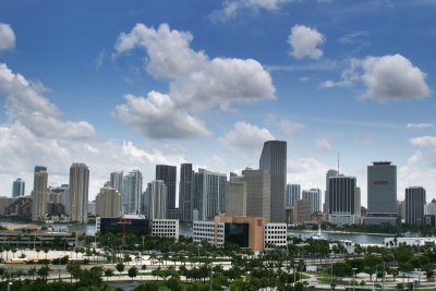 a view of Miami